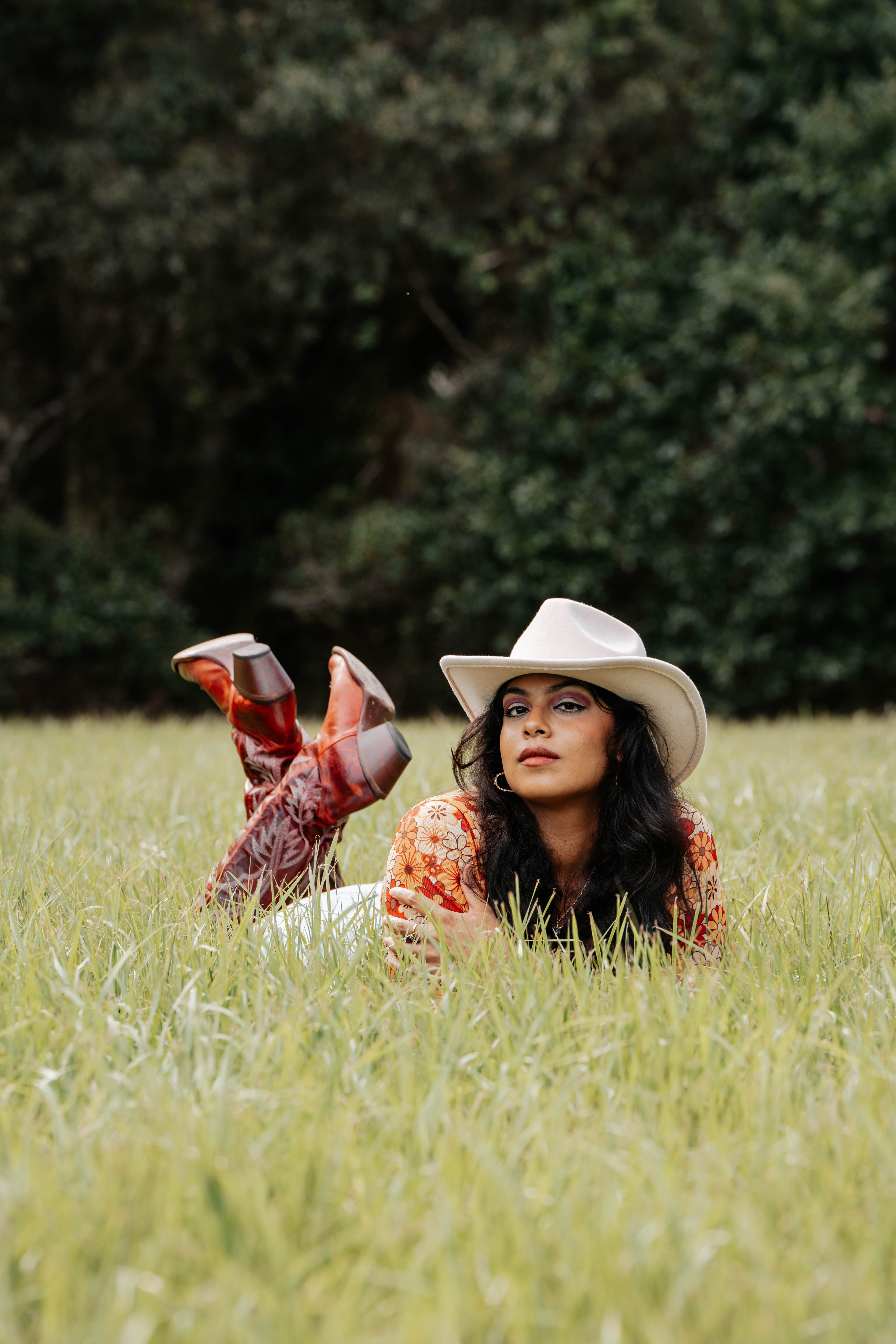 Woman in a Field